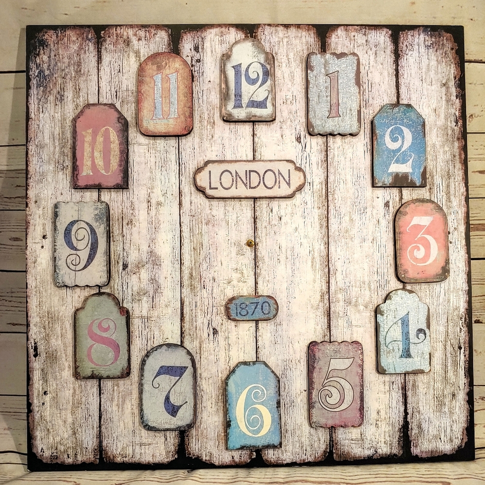 Large london clock/wall hanging